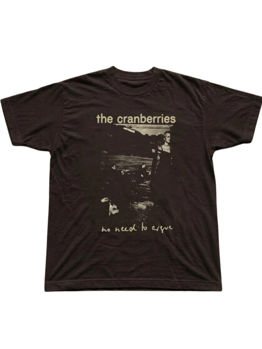 Brown The Cranberries Graphic Tee